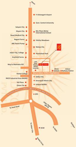 Images for Location Plan of 333 Buildcon Fame City Images for Location Plan of 333 Buildcon Fame City