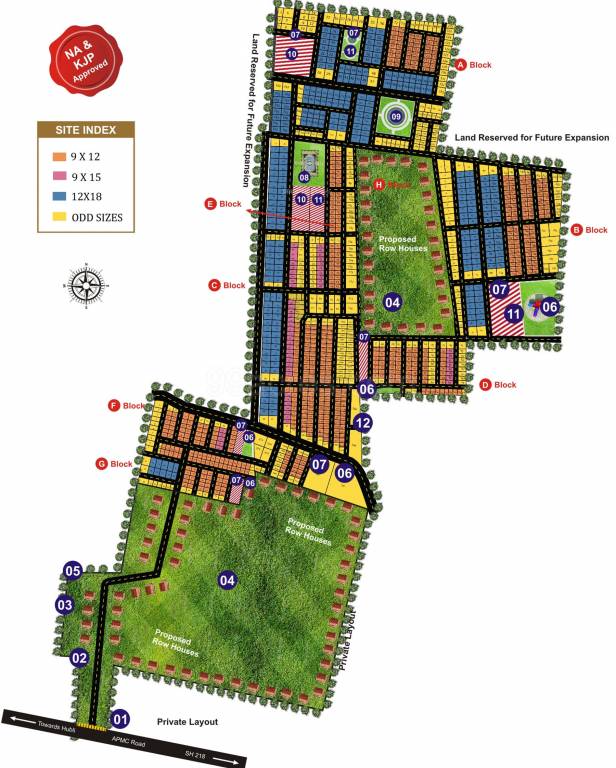  golden blossom Master Plan