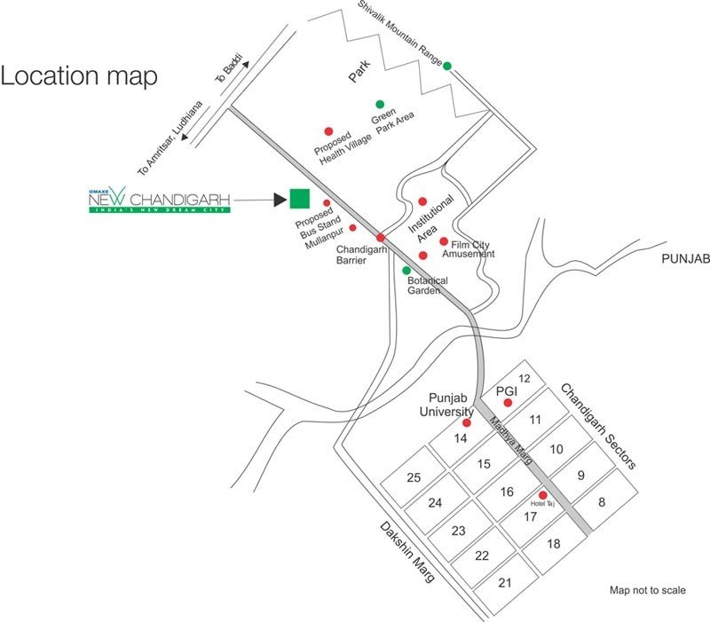 Images for Location Plan of Omaxe Celestia Grand