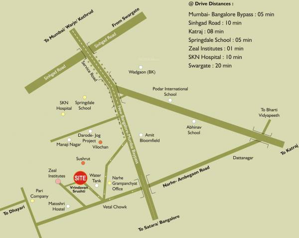 Images for Location Plan of Vainateya Vrindavan Srushti
