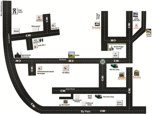  sai-layout Images for Location Plan of Yesh Sai Layout