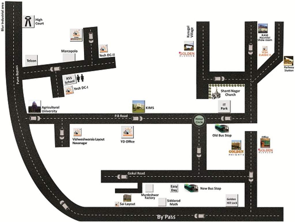 sai layout Images for Location Plan of Yesh Sai Layout