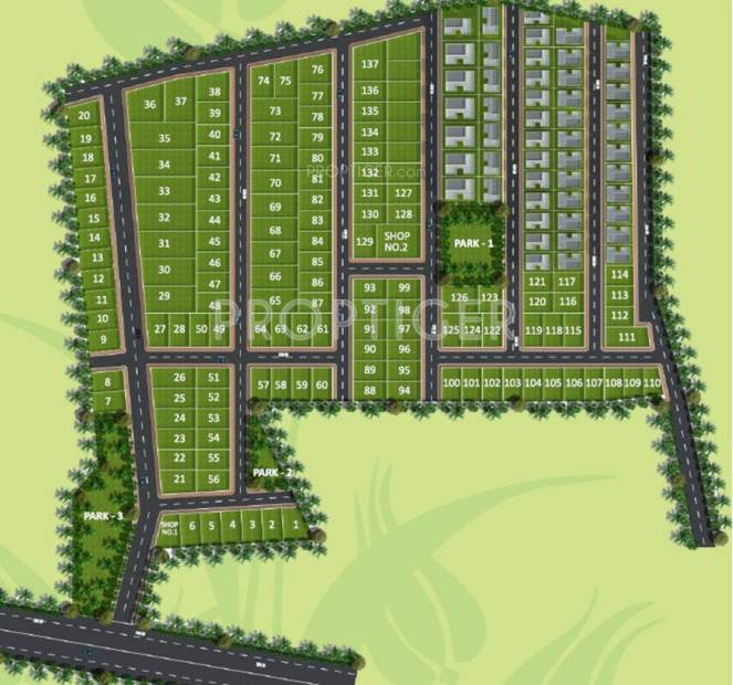Images for Layout Plan of Dharani Prakruthi Park Villa