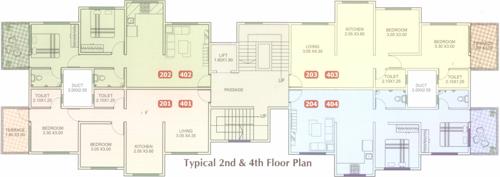 Images for Cluster Plan of Krishna Heights heights Images for Cluster Plan of Krishna Heights