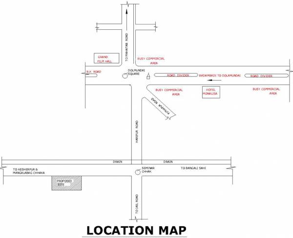 Images for Location Plan of MM Biswal House
