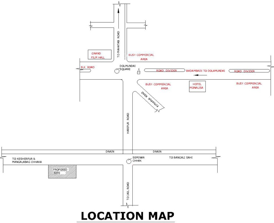 Images for Location Plan of MM Biswal House