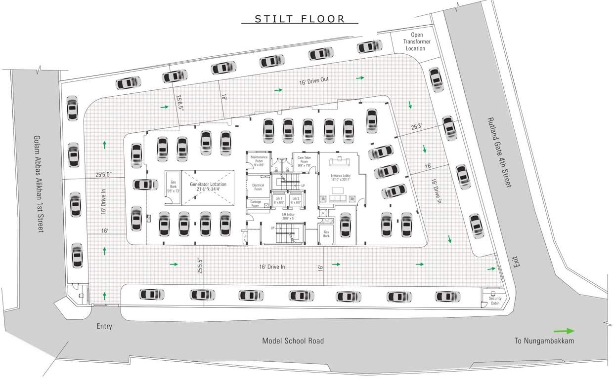 Images for Cluster Plan of Bhoomi One Rutland Gate