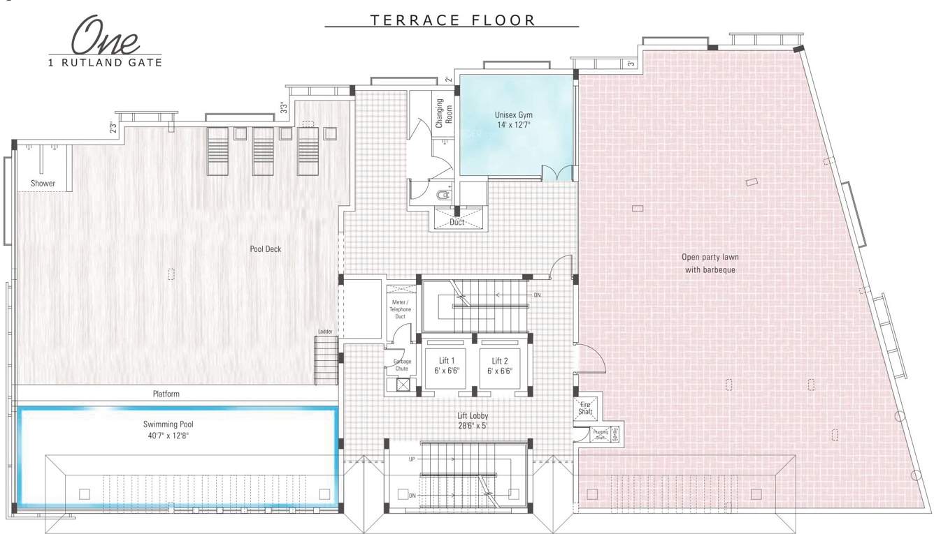 Images for Cluster Plan of Bhoomi One Rutland Gate