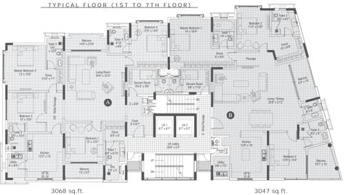 Images for Cluster Plan of Bhoomi One Rutland Gate
