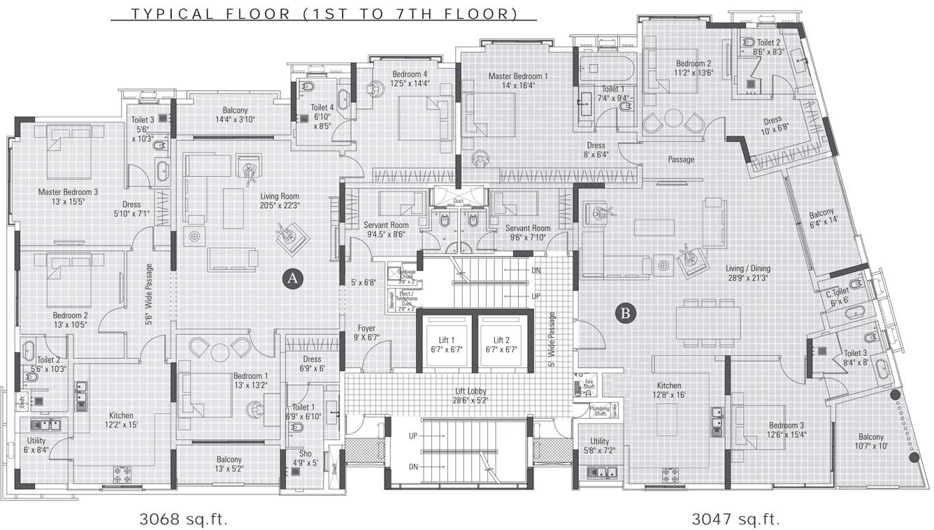 Images for Cluster Plan of Bhoomi One Rutland Gate