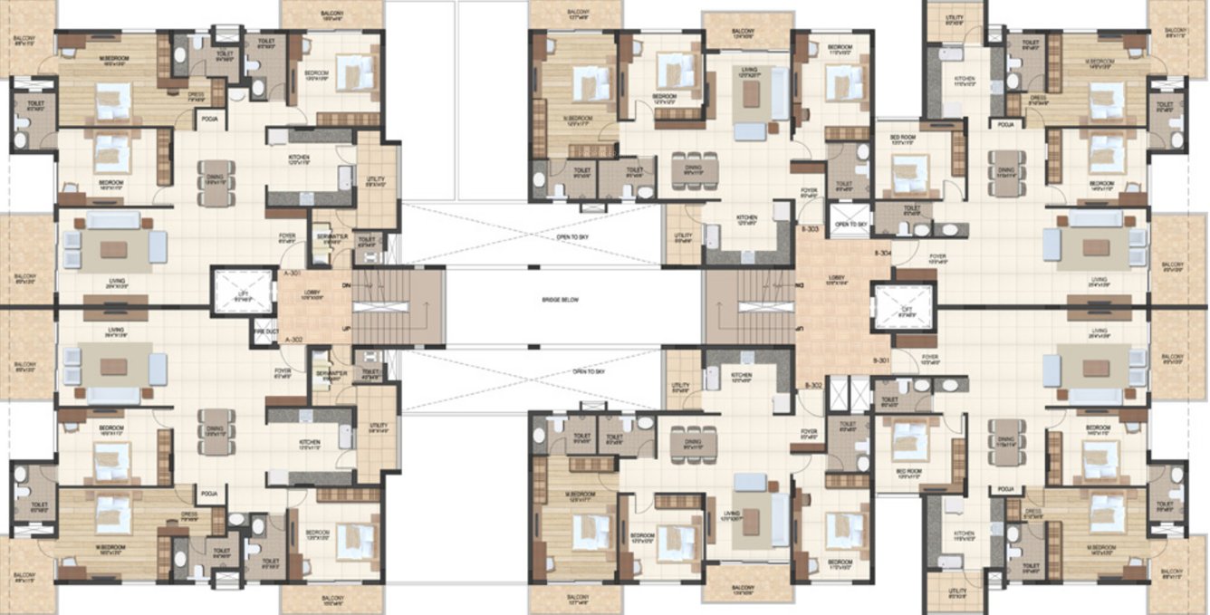 Images for Cluster Plan of Sankalp Luxuria