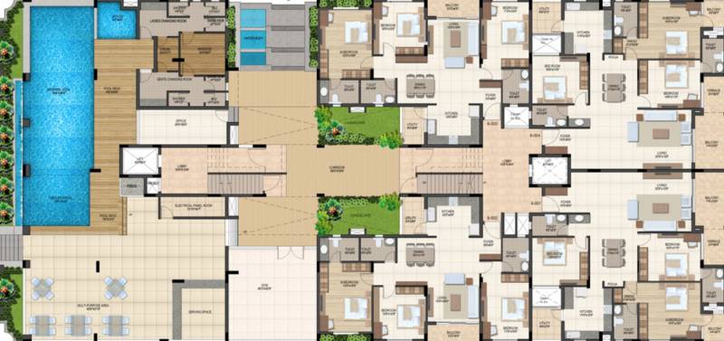 Images for Cluster Plan of Sankalp Luxuria