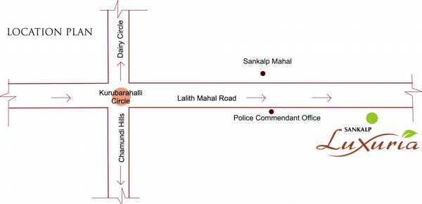 Images for Location Plan of Sankalp Luxuria