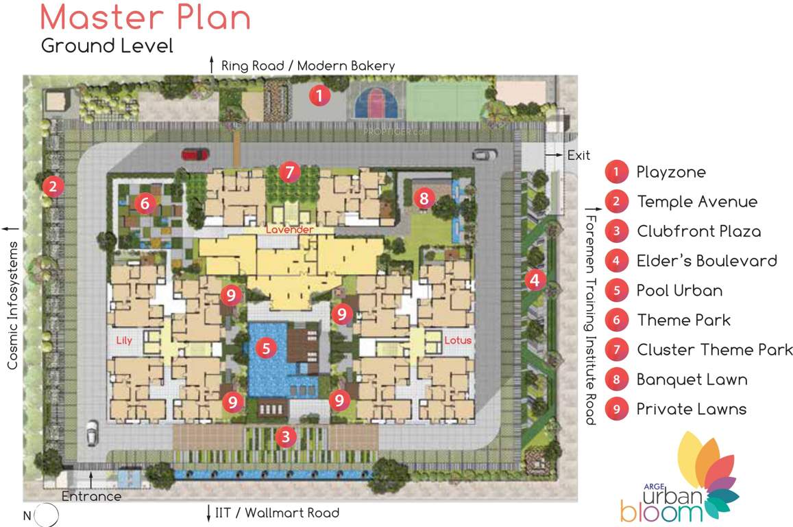  urban bloom Images for Master Plan of Arge Urban Bloom