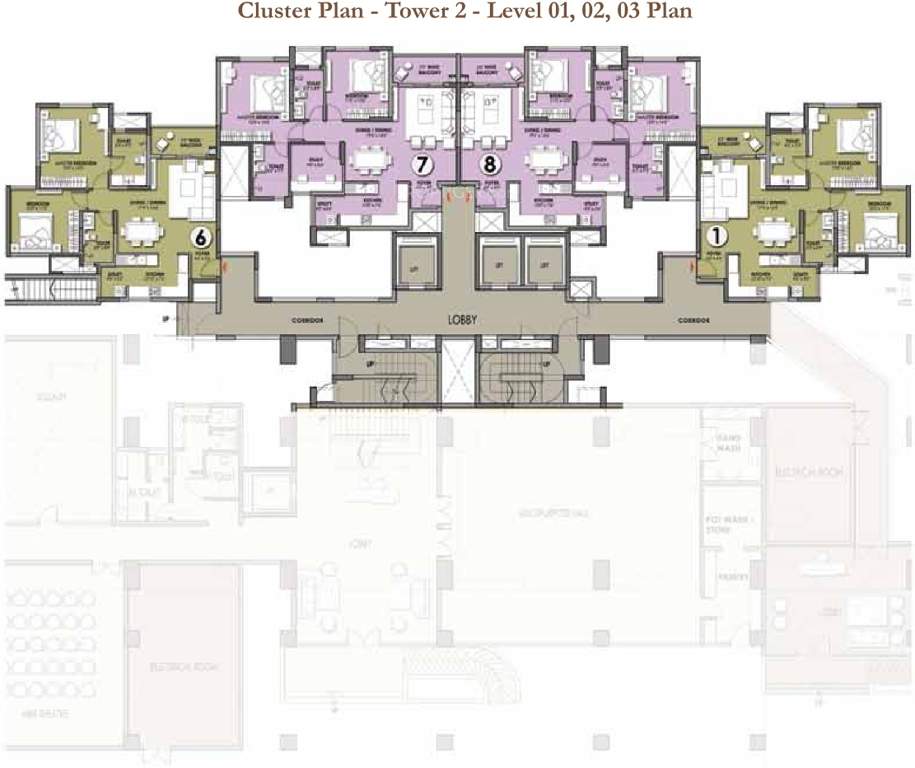 pinewood Images for Cluster Plan of Prestige Pinewood
