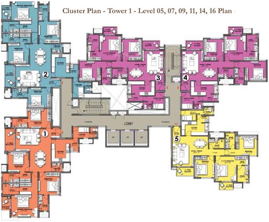 pinewood Images for Cluster Plan of Prestige Pinewood