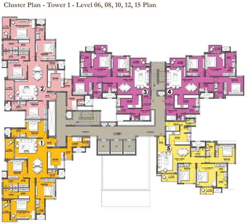 pinewood Images for Cluster Plan of Prestige Pinewood