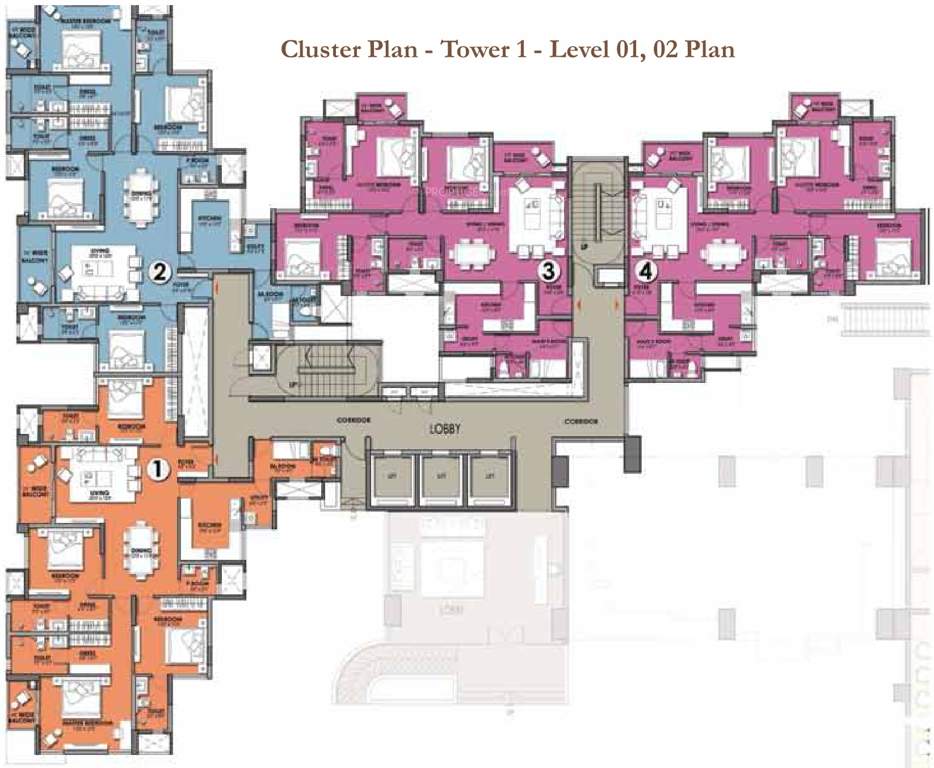 pinewood Images for Cluster Plan of Prestige Pinewood