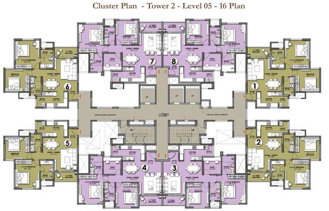 pinewood Images for Cluster Plan of Prestige Pinewood