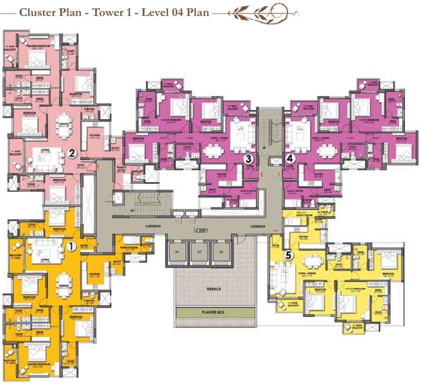 pinewood Images for Cluster Plan of Prestige Pinewood