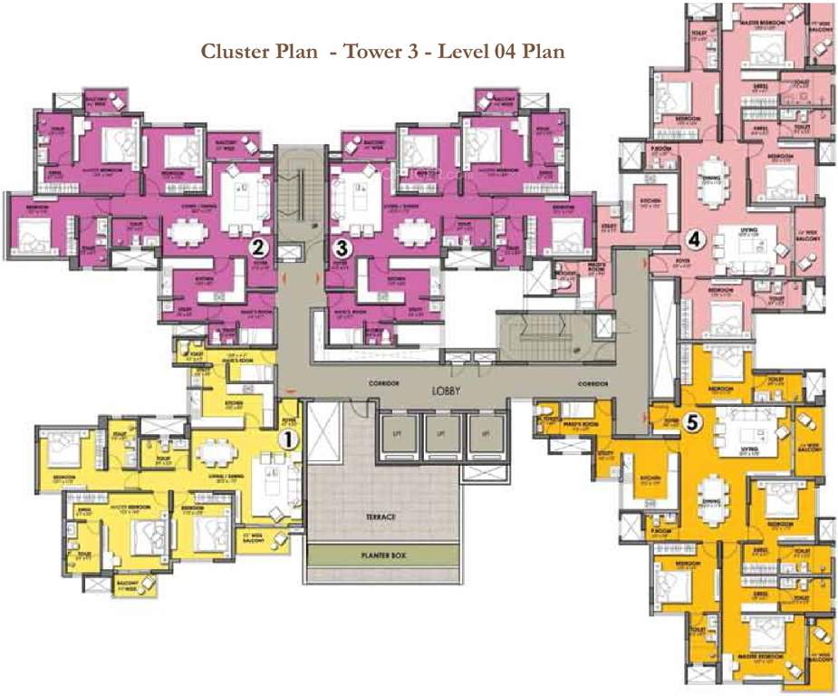 pinewood Images for Cluster Plan of Prestige Pinewood