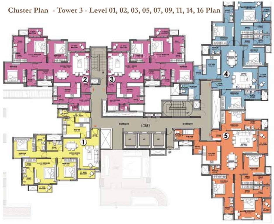 pinewood Images for Cluster Plan of Prestige Pinewood