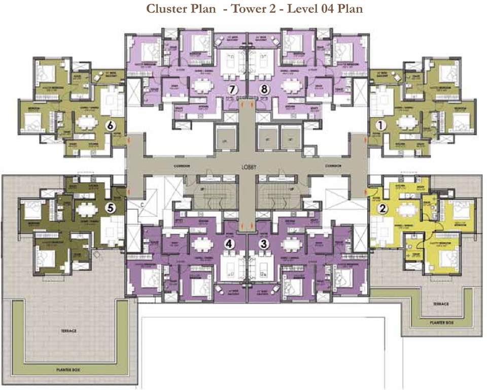 pinewood Images for Cluster Plan of Prestige Pinewood