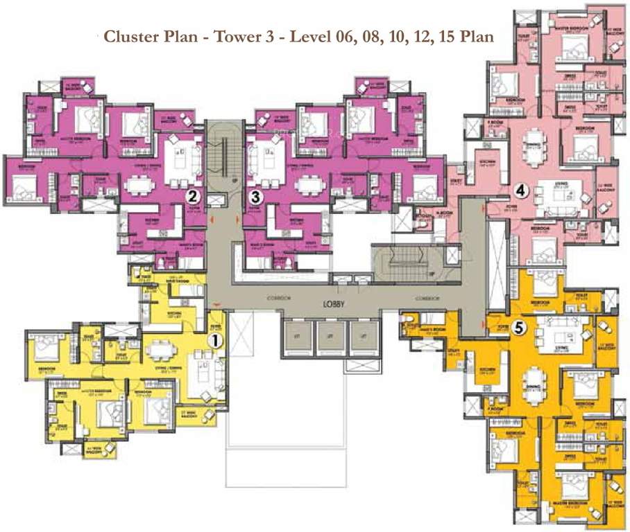 pinewood Images for Cluster Plan of Prestige Pinewood