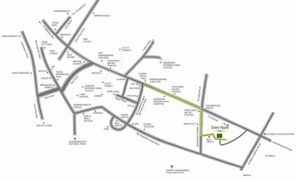 Images for Location Plan of Global Green Apple Villas Images for Location Plan of Global Green Apple Villas