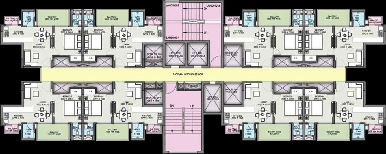  azalia Images for Cluster Plan of Supertech Azalia