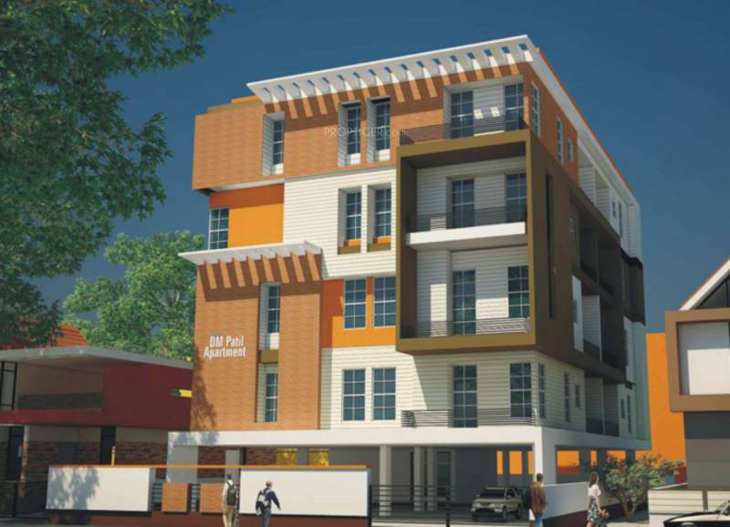 globus-builders d-m-patil-apartments Elevation