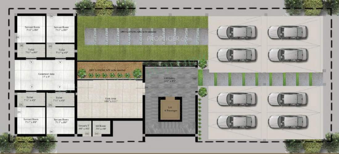 Images for Cluster Plan of Bhoomi and Buildings Jasmine Court