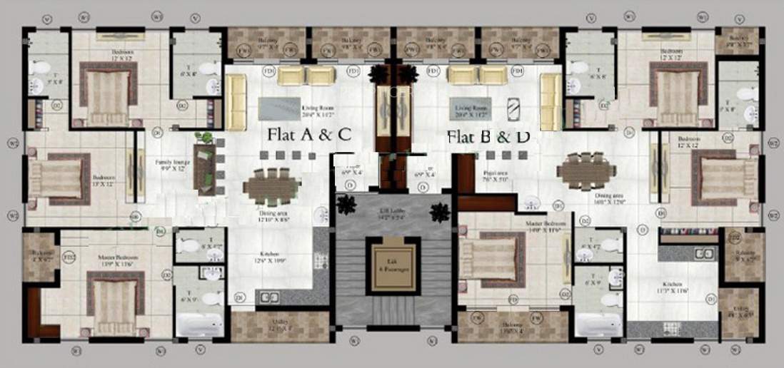 Images for Cluster Plan of Bhoomi and Buildings Jasmine Court