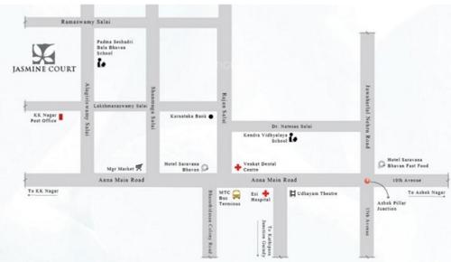 Images for Location Plan of Bhoomi and Buildings Jasmine Court