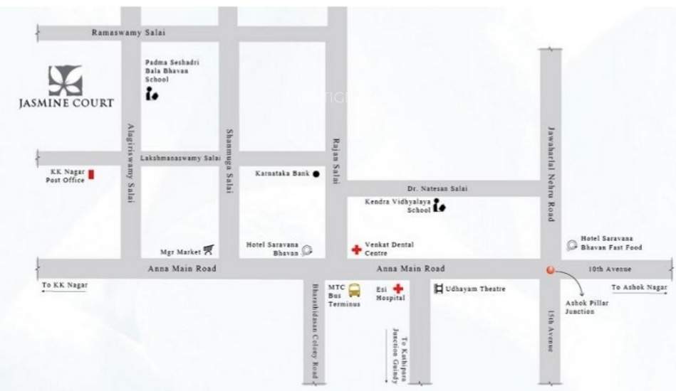 Images for Location Plan of Bhoomi and Buildings Jasmine Court