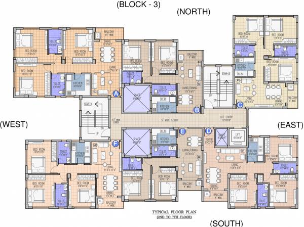 Images for Cluster Plan of Anurag Tower