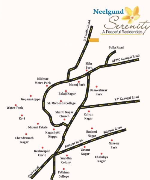 neelgund-developers-and-builders-pvt-ltd serenity Location Plan