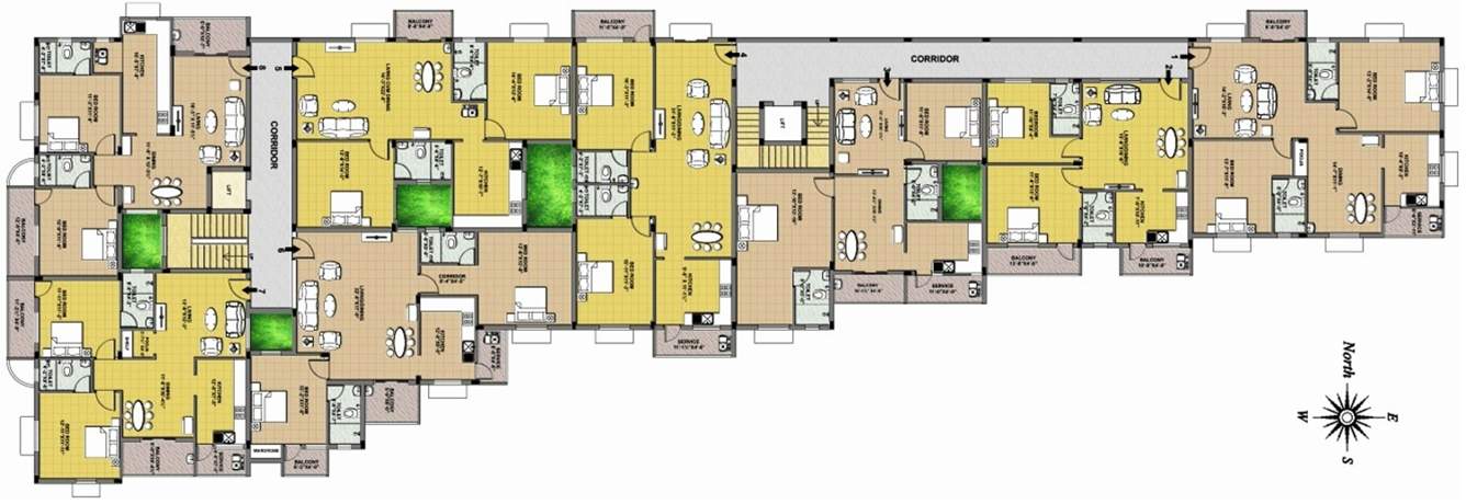 Images for Cluster Plan of Subiksha RAS Subiksha Mascot