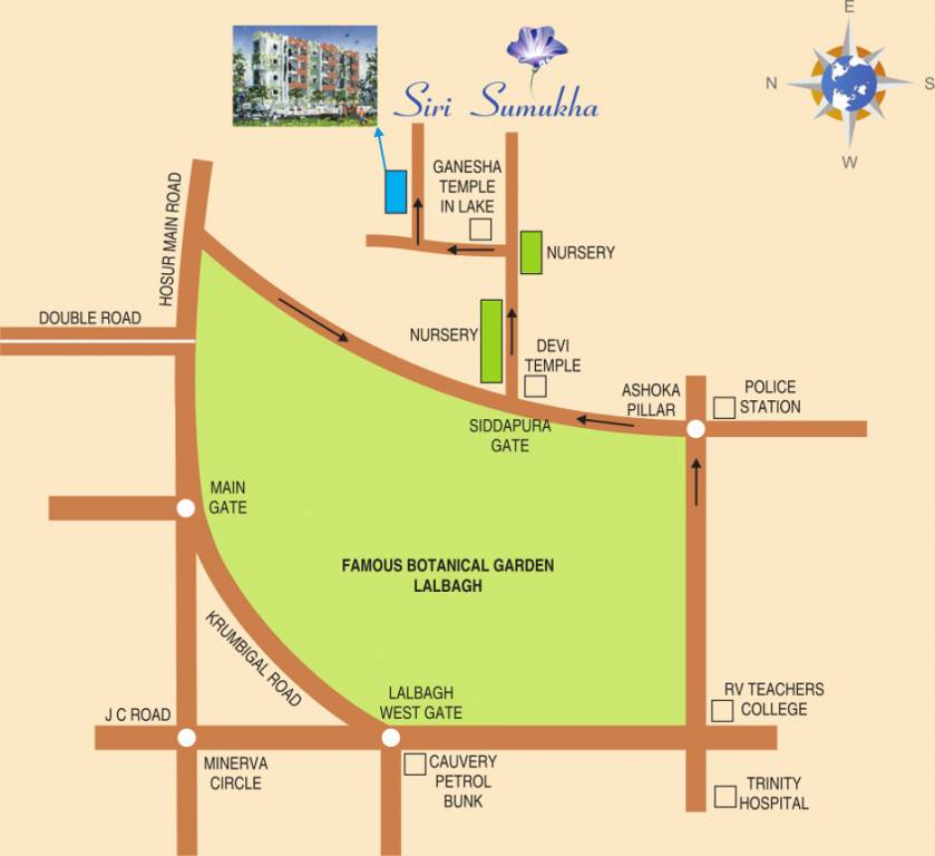 Images for Location Plan of Siri Sumukha