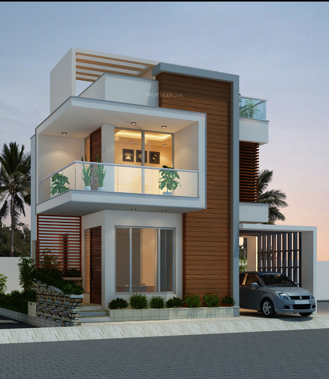 Best Small Villa Elevation Design Home Designs