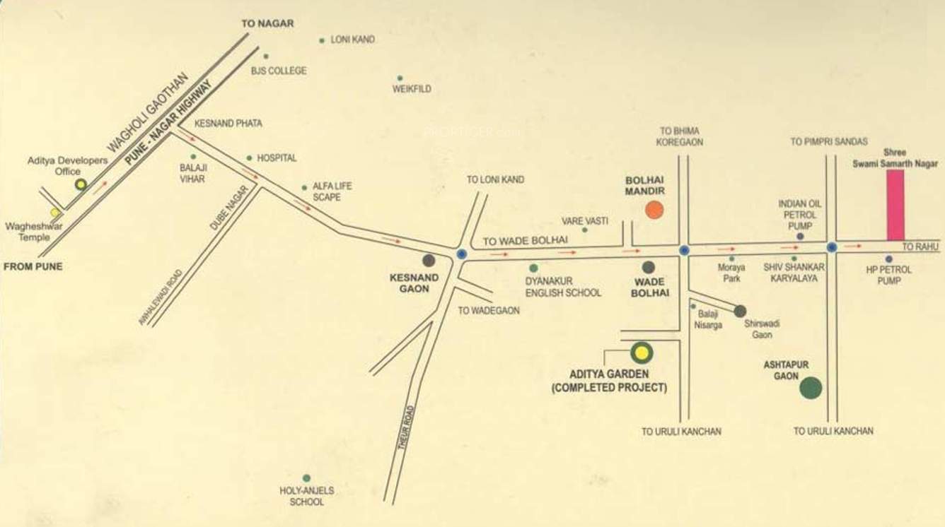 Images for Location Plan of Aditya Shree Swami Samarth Nagar