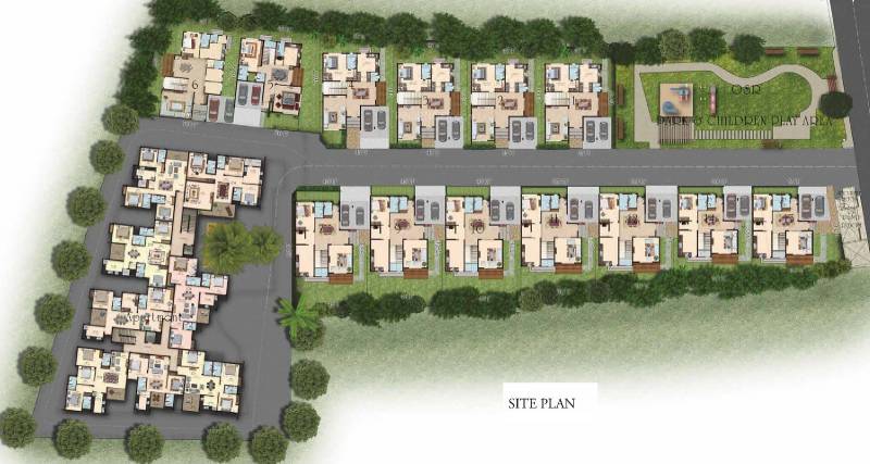 Images for Site Plan of Casagrand Amber Villa