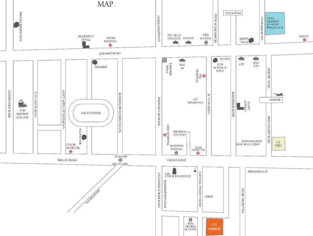 Images for Location Plan of Casagrand Amber Villa