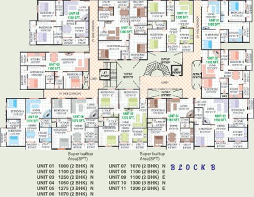 Images for Cluster Plan of Siri Sbm Residency sbm-residency Images for Cluster Plan of Siri Sbm Residency