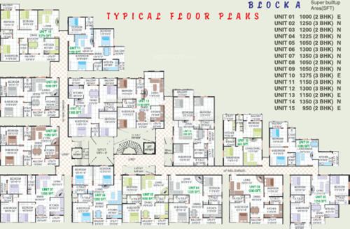 Images for Cluster Plan of Siri Sbm Residency sbm-residency Images for Cluster Plan of Siri Sbm Residency