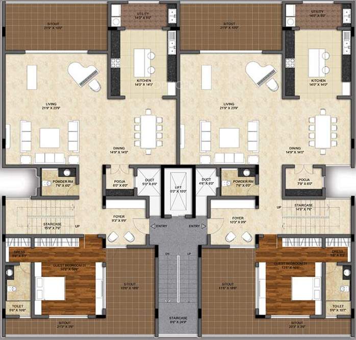  elicia Images for Cluster Plan of Krishna Elicia