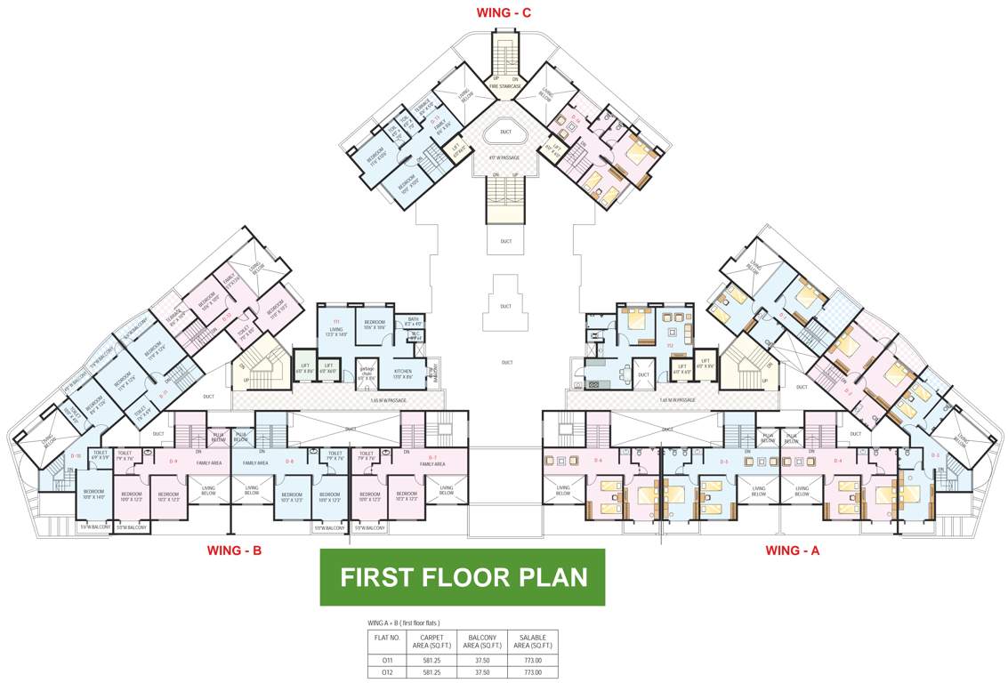 ganesham pride homes Images for Cluster Plan of Shri Ganesham Pride Homes