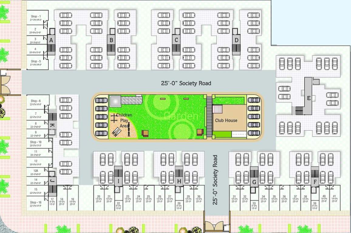 Images for Cluster Plan of Sadguru Abjibapa Greens