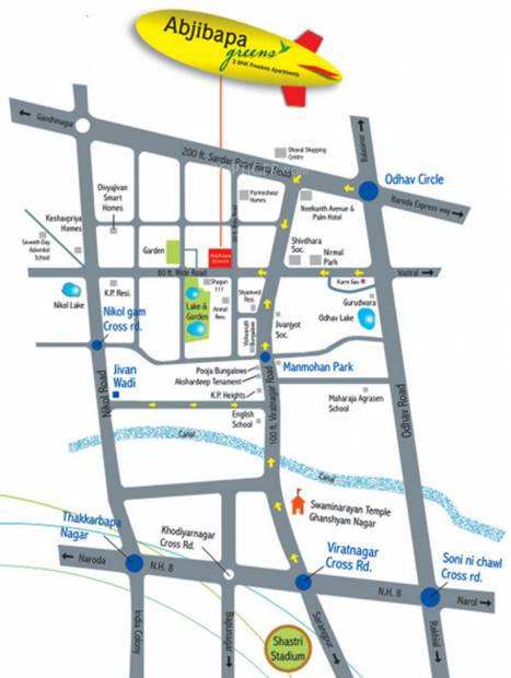 Images for Location Plan of Sadguru Abjibapa Greens