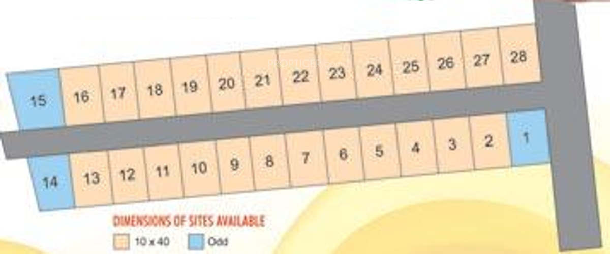 1066 sqft 3 bhk Apartment SRS Group Pearl Floors Other